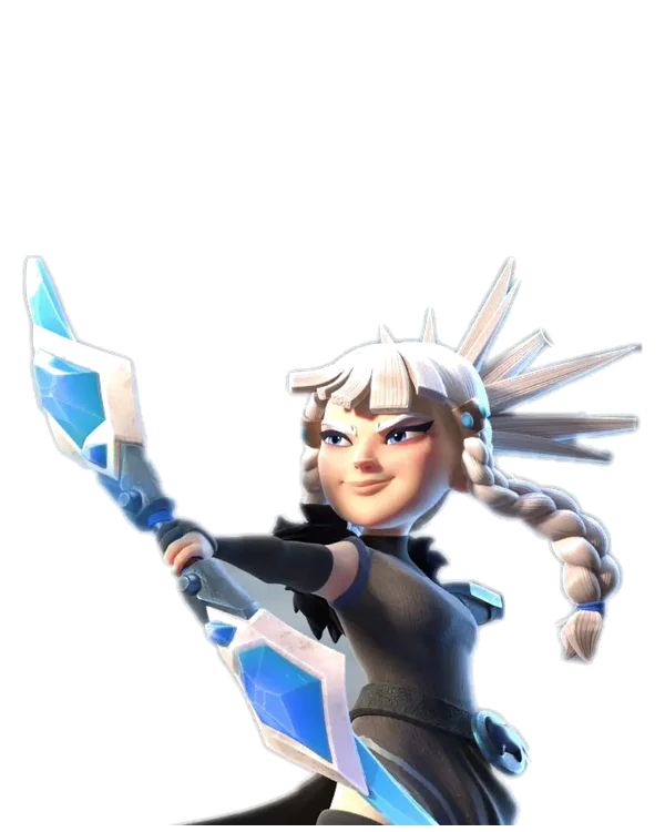 پوسته ملکه کولاک (Blizzard Queen) برای ملکه کماندار کلش اف کلنز