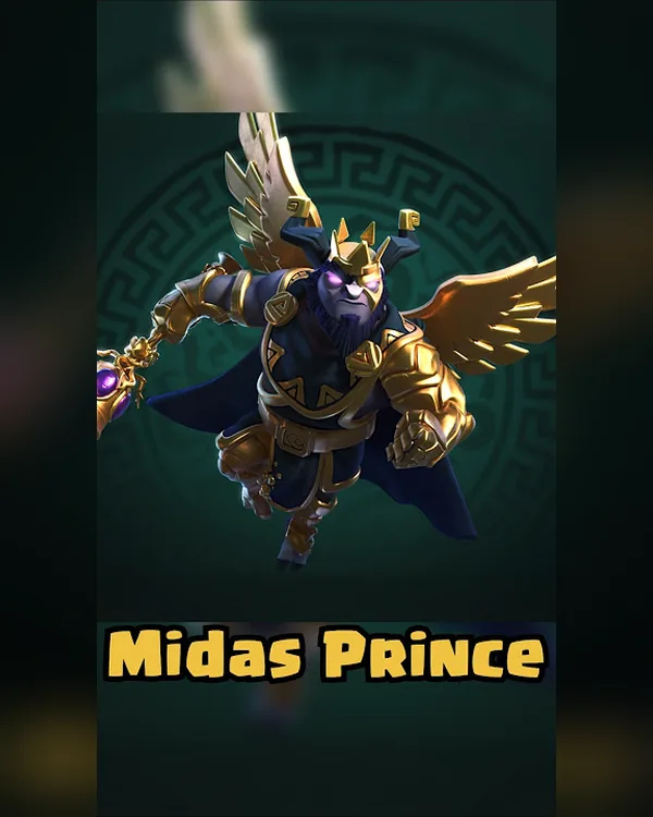 پوسته شاهزاده میداس (Midas Prince) برای شاهزاده مینیون کلش اف کلنز
