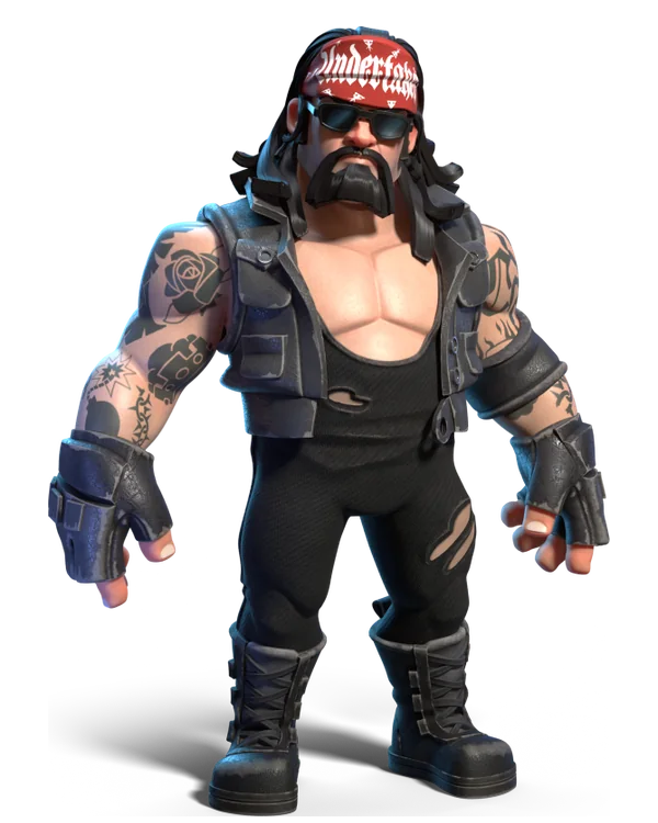 پوسته نگهبان آندرتیکر (Undertaker Warden) برای نگهبان بزرگ کلش اف کلنز