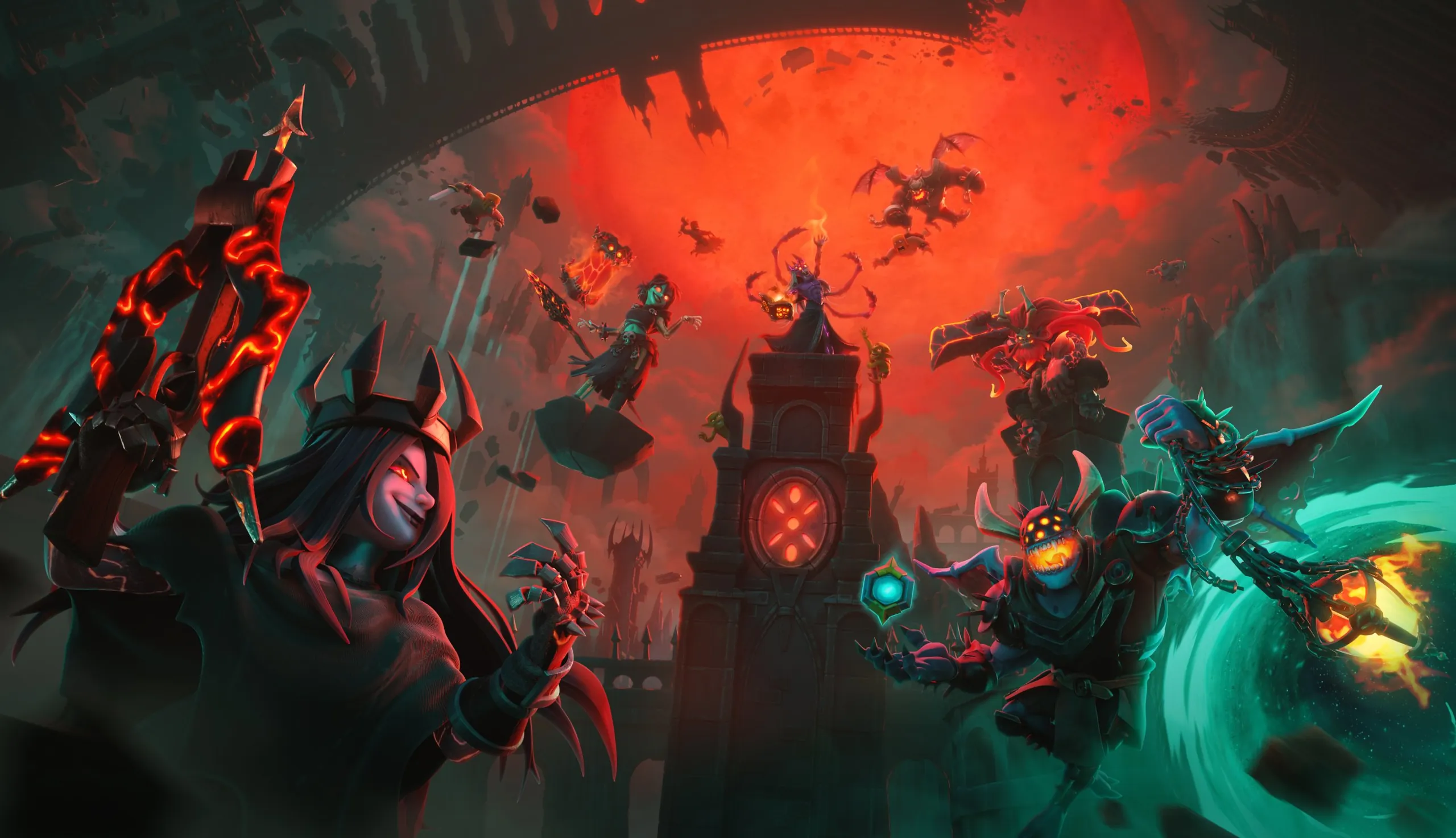 هنر رسمی فصل Cosmic Curse کلش آف کلنز