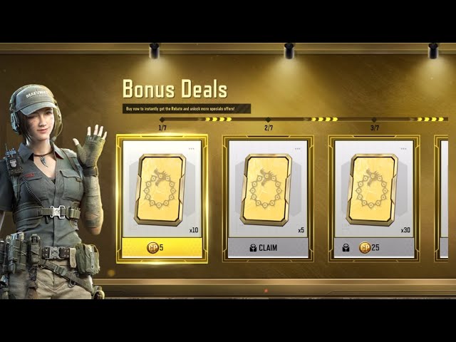 آفر Bonus Deals کالاف دیوتی موبایل
