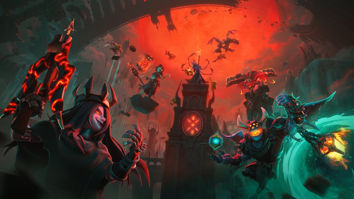 هنر رسمی فصل Cosmic Curse: Portal Panic کلش آف کلنز